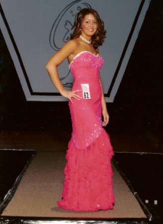 Amanda at Miss Teen Indiana Pageant