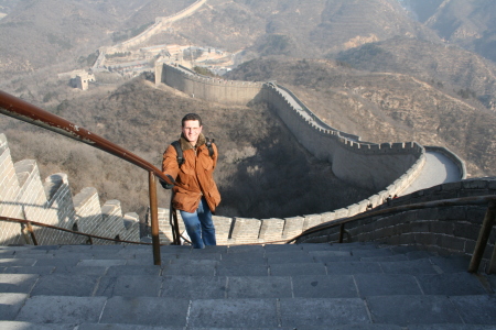 Great Wall in China Jan 2008