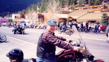Bike rally, 2000 in Red River, NM
