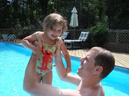 Annika and Daddy