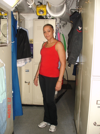 Just before going to spin class...2008