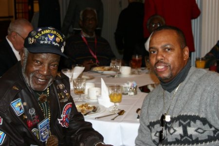 TUSKEGEE AIRMAN JULIUS FREEMAN & JOE