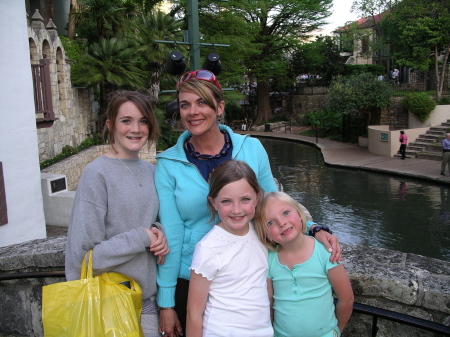 My girls & I in San Antonio