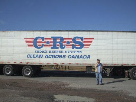 A truck full of reefers near Sudbury, ON - Sept 2007