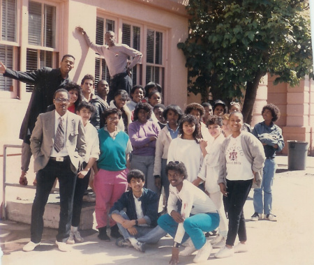 Mr Bakeer's Journalism class 1985