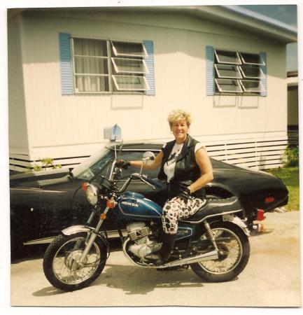 Bonnie's motorcycle Key West
