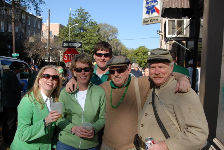 St Patricks Day in Savannah