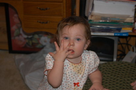 Our Grandaughter, Abigail Michelle, 1 year
