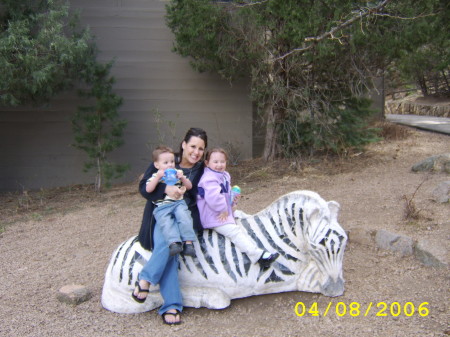 At the zoo...