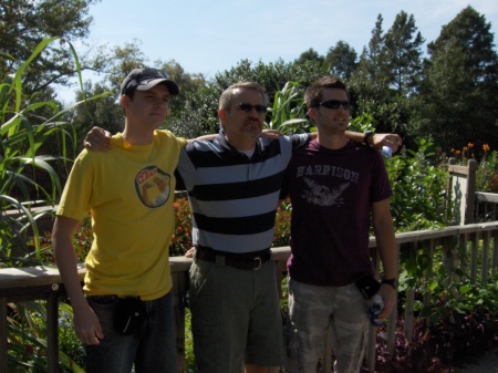 With my two oldest sons, 2007.