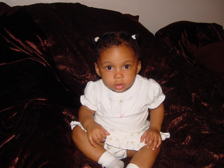 My grandaughter, Jamaica Ari