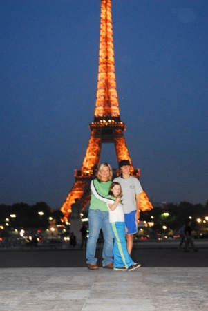 Eiffel Tower in Paris, France Jun 2007