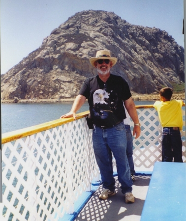 2003- On a Paddlewheel boat Near Morro Rock on Morro Bay