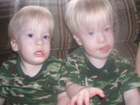 and lastly my twin boys Eric and Ethan