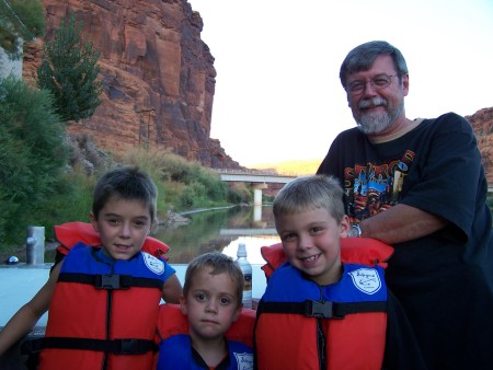 My Sons & I at Moab 2007