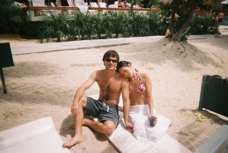 Keith and I in Jamaica