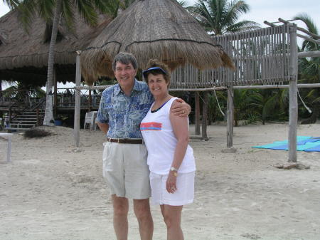 Fun at the beach in Mexico