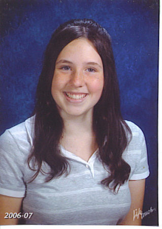 Brianna's 7th grade picture