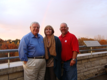 Dad, Penny(my wife), and me