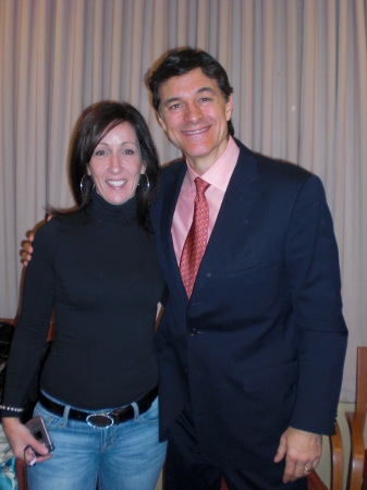 Me and Dr. Oz this year on Thanksgiving