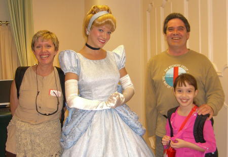 With Disney Royalty!