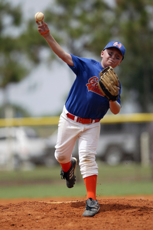 My son Nick pitching in his AAU tounament age 9.