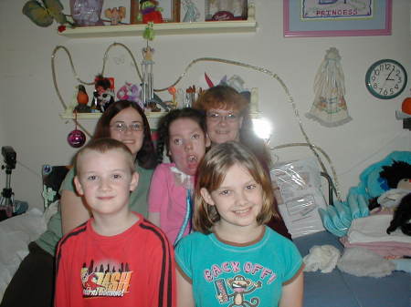 Me and the kids christmas 2006