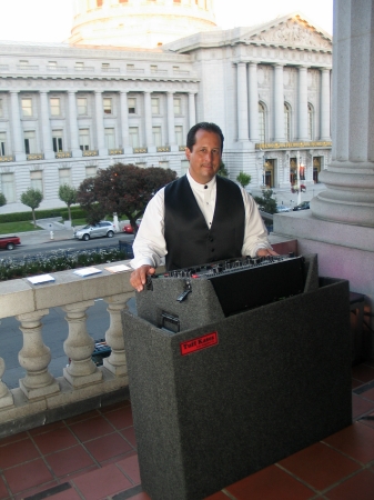 DJing a wedding in San Francisco