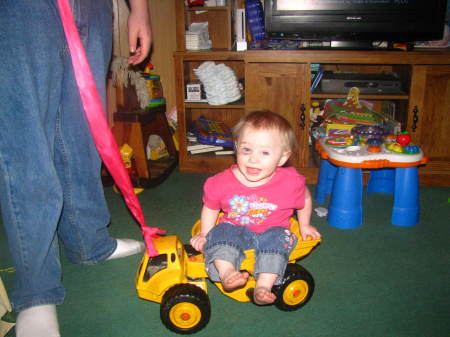 bailee in a dump truck