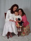 Me, my daughter, Jess, and Amelie