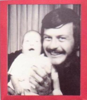 1971 kevin and dad ~ 1971