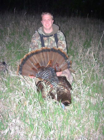 Youngest Son on our turkey hunt 2007