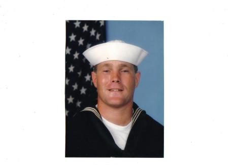 My brother Ron in 1986 US Navy