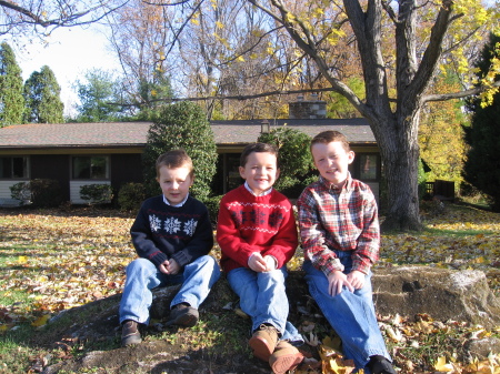 My 3 Handsome Boys!