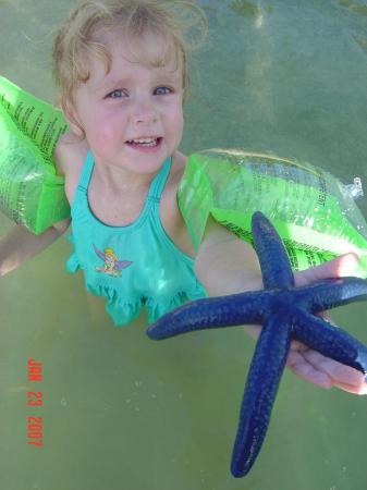 Laura and her sea star