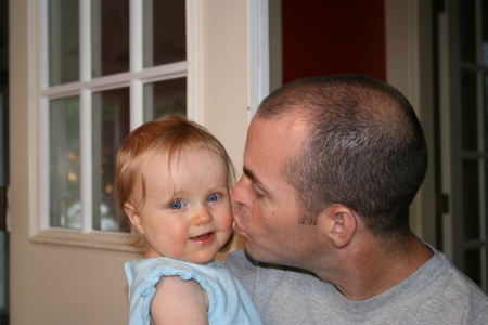 Amalia (11 months) and Matt (September 2007)