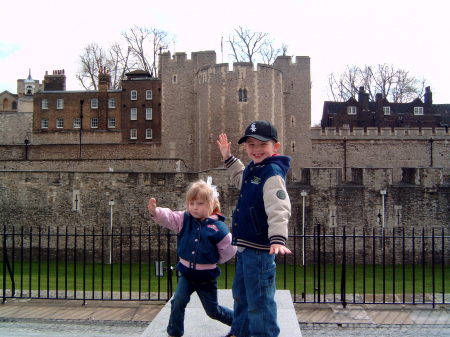 Cody & Charlotte at "Tower of London"