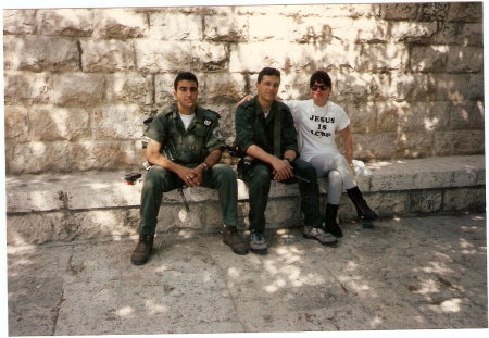 Downtown Jerusalem in 1995