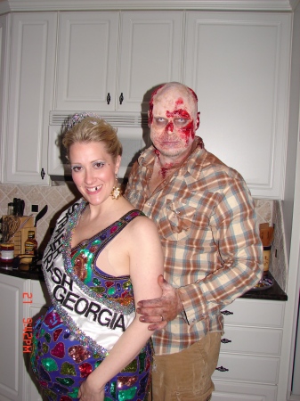 Mike and I at Halloween