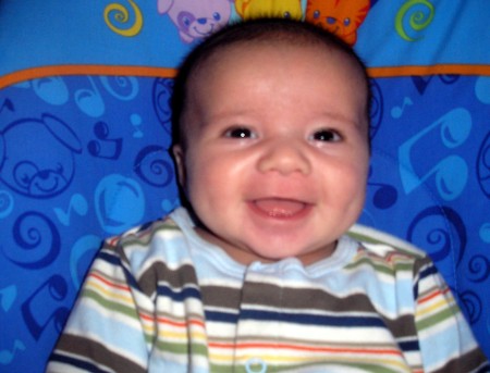 My baby boy- Dylan 3 months