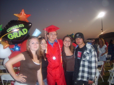 My son, Thomas (T.J.) at his High School Graduation 2007