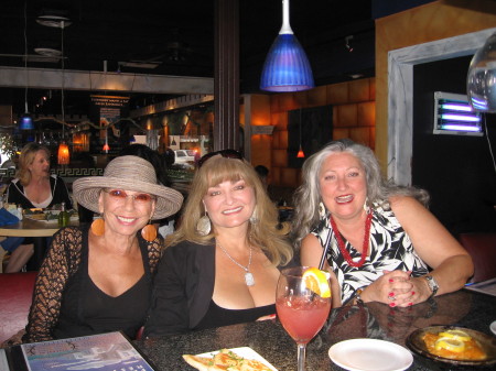 Marci, Donna & Me celebrating a 50 BD