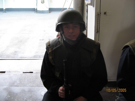 force protection exercise (me and my gear)