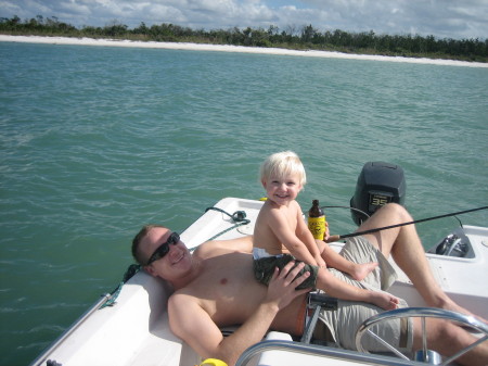 Fishing off of Keewaydin Island at home in FL 2006