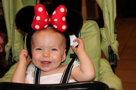 My Granddaughter Sylvie at Disneyword