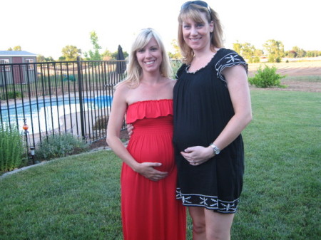 Our pregnant girls - Miranda and Stephanie