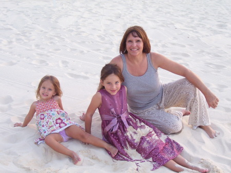 on the beach in the Cayman Islands