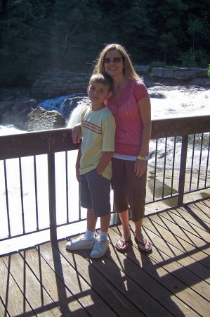 Reese and me at Ohiopyle State Park