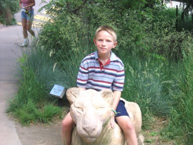 Colin at the Zoo