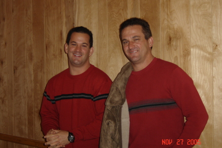 Joe Nelson and his brother, my husband, Al